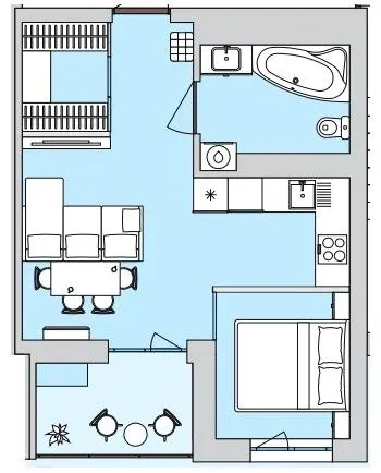 ЖК Литовський квартал — 35.5 м²