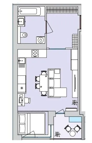 ЖК Литовський квартал — 37.2 м²