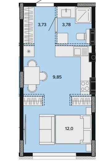 ЖК SOFIpark — 29.4 м²