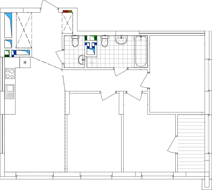 ЖК Варшавский 4 — 83.6 м²