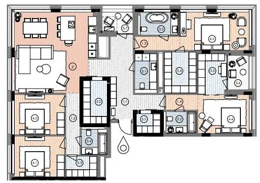 ЖК БИОРИТМ — 192.9 м²