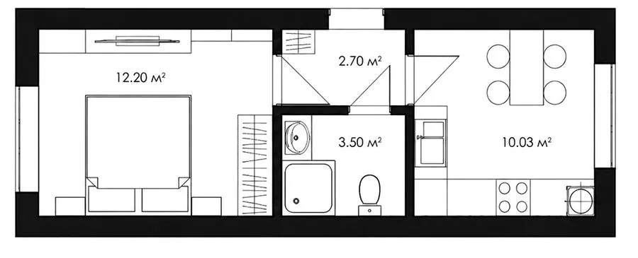 ЖК Art Misto Smart — 28.7 м²