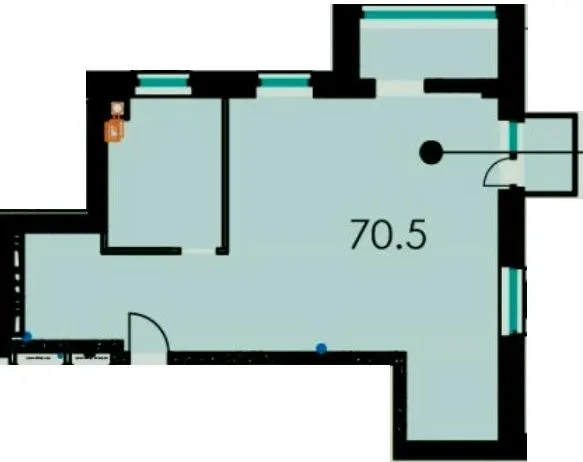 ЖК Forest Hill — 70.5 м²