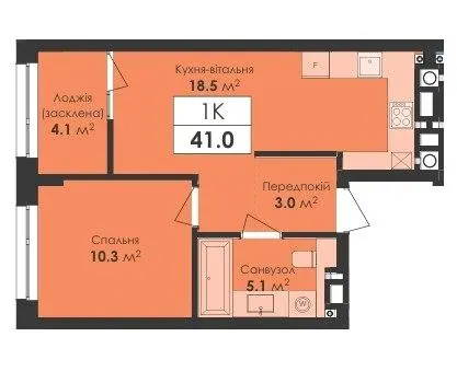 ЖК Avelon — 41 м²