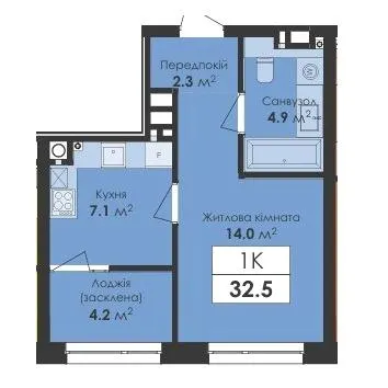 ЖК Avelon — 32.5 м²