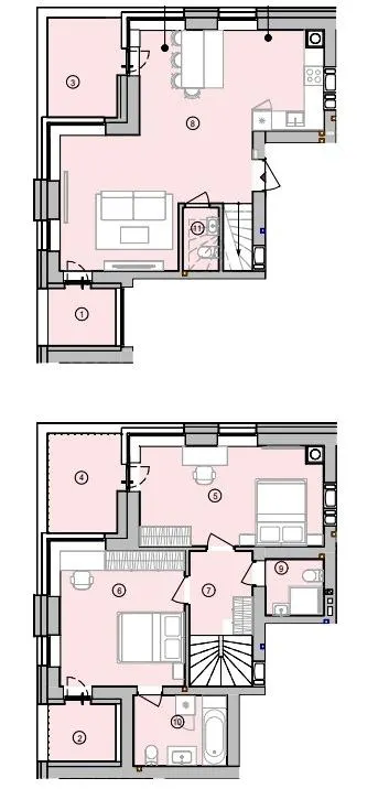 ЖК У-Квартал — 96.9 м²