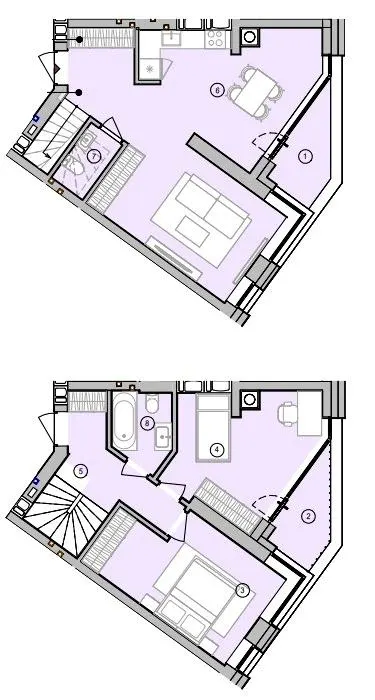 ЖК У-Квартал — 78.8 м²
