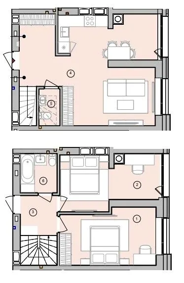 ЖК У-Квартал — 75.4 м²
