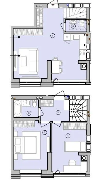 ЖК У-Квартал — 72.2 м²