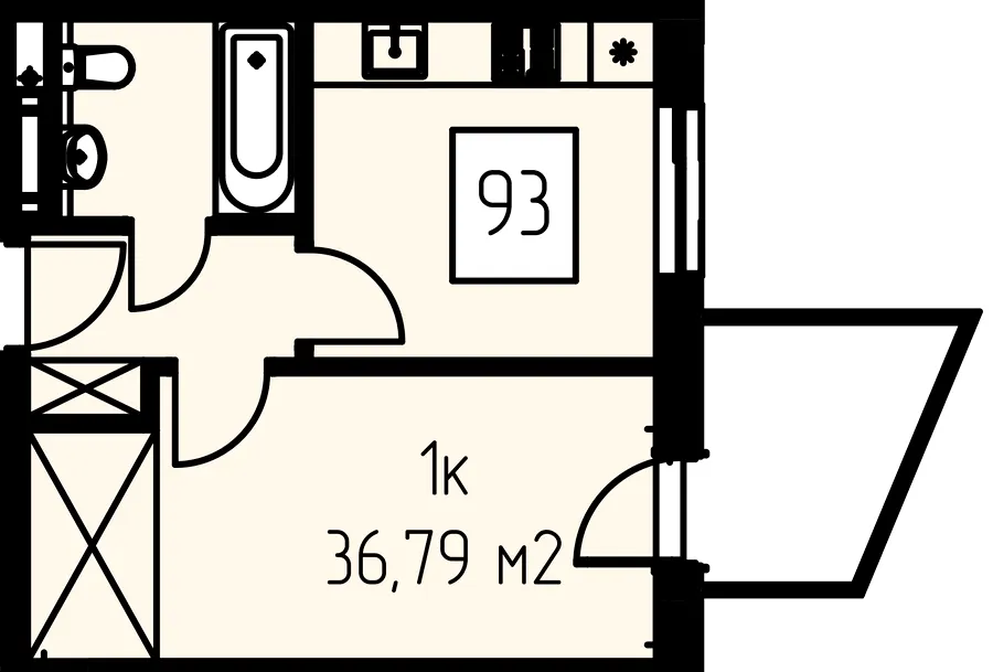 ЖК Royal Place — 36.8 м²