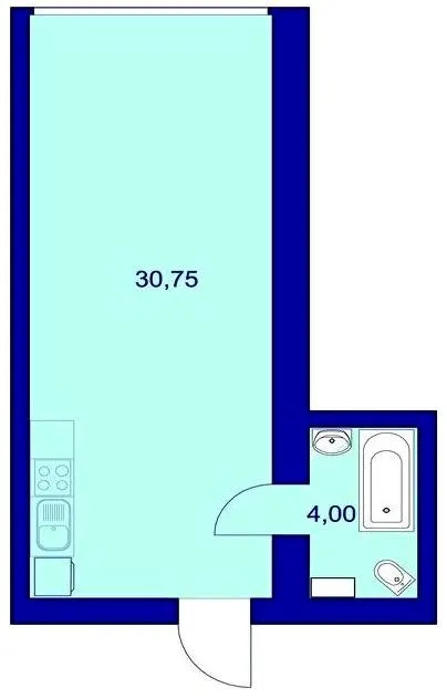 ЖК Милі квартири — 36 м²