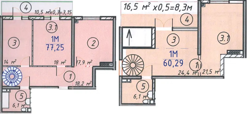 ЖК ЛісSky — 137.5 м²