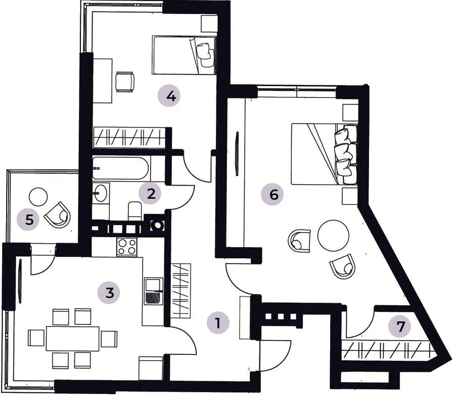 ЖК RichHouse — 82.7 м²