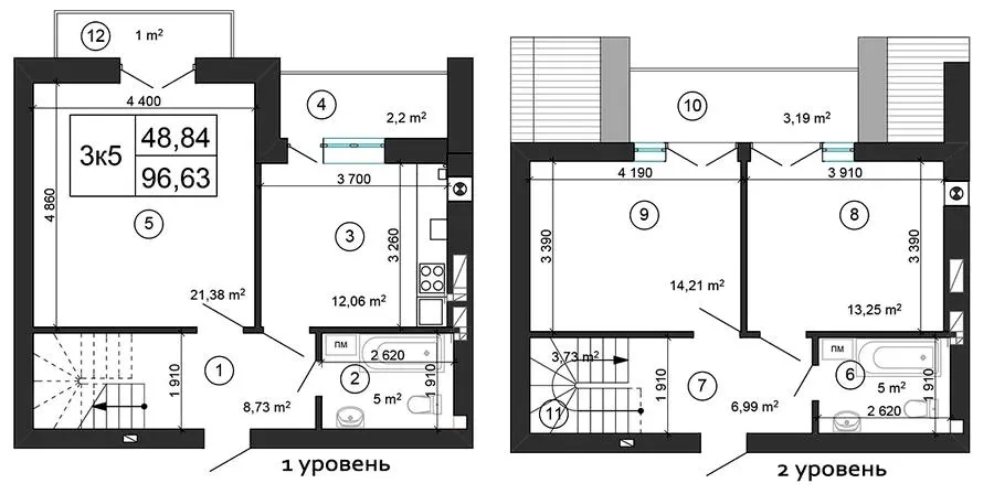 ЖК Сырецкий парк — 96.6 м²