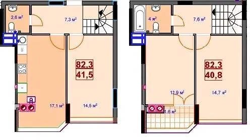 ЖК Сяйво 2 — 85.2 м²