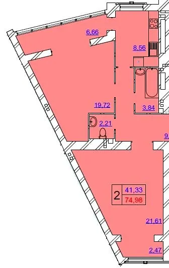 ЖК Grand Royal — 75 м²