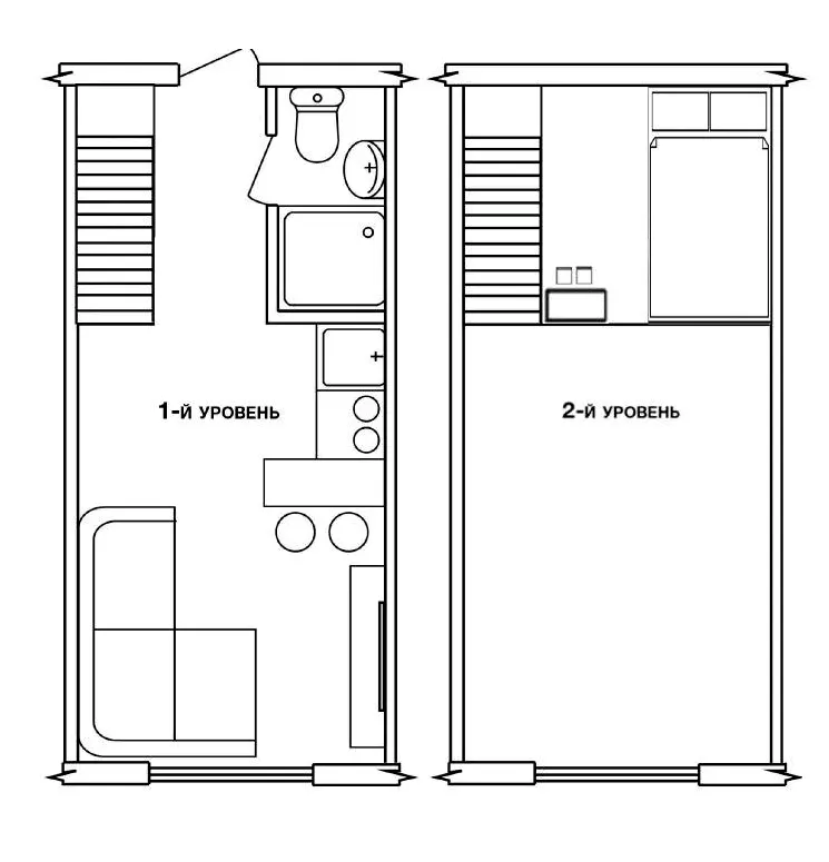 ЖК Воробйовi гори — 24 м²