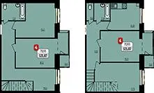ЖК Риверсайд — 121.9 м²