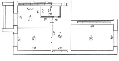 ЖК Rivbud — 63.2 м²