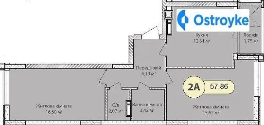 Продаж 2-кімнатної квартири, 58 м², Ірпінь — фото 10