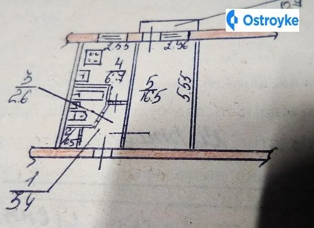 Продаж 1-кімнатної квартири, 31 м², Миколаїв — фото 1