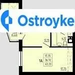 Продаж 1-кімнатної квартири, 43 м², Одеса — фото 2
