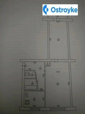 Продаж 2-кімнатної квартири, 47 м², Нікополь — фото 1