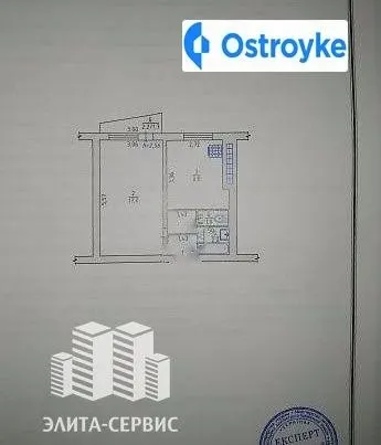 Продаж 1-кімнатної квартири, 33 м², Миколаїв — фото 1