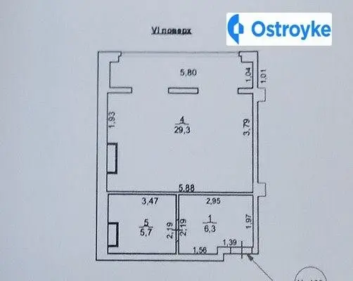 Продаж 1-кімнатної квартири, 41 м², Одеса — фото 2