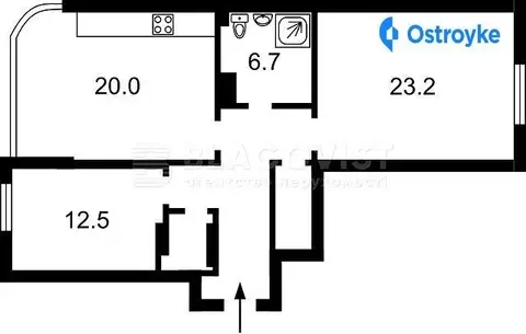 Продаж 2-кімнатної квартири, 80 м², Київ