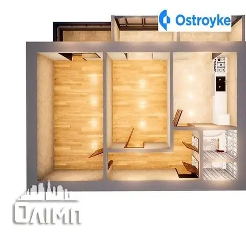 Продажа 2-комнатной квартиры, 73 м², Винница