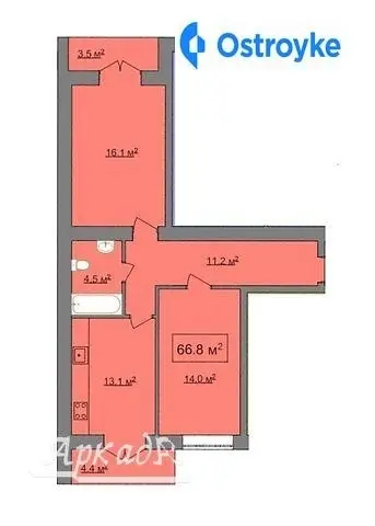 Продаж 2-кімнатної квартири, 67 м², Івано-Франківськ — фото 5