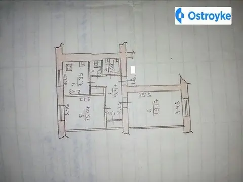 2-комнатная квартира, 56 м², вул. Рекордна, Запорожье