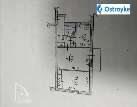 2-комнатная квартира, 43 м², вул. Патріотична, Запорожье