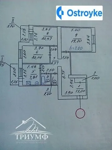 Продаж 3-кімнатної квартири, 76 м², Херсон — фото 1