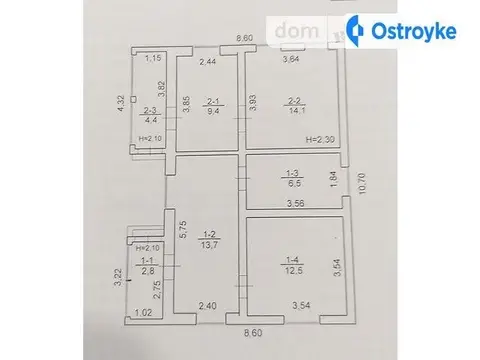 Продаж будинку, 106 м², Одеса