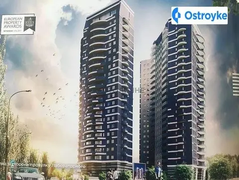 1-кімнатна квартира, 53 м², вул. Лабораторна, Київ