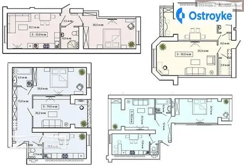 2-комнатная квартира, 91 м², вул. Старицького, Одесса
