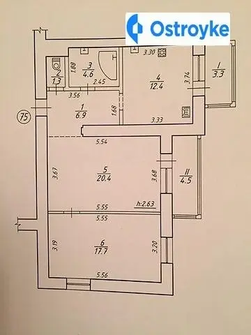 2-кімнатна квартира, 70 м², вул. Шевченка, 5, Суми — фото 6