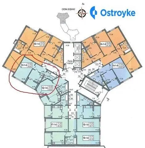 1-кімнатна квартира, 36 м², вул. Милославська, 18, Київ