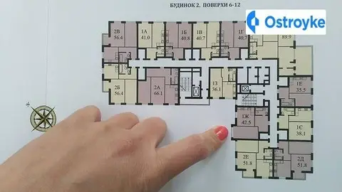 1-кімнатна квартира, 42 м², вул. Линкольна Авраама, 6, Львів