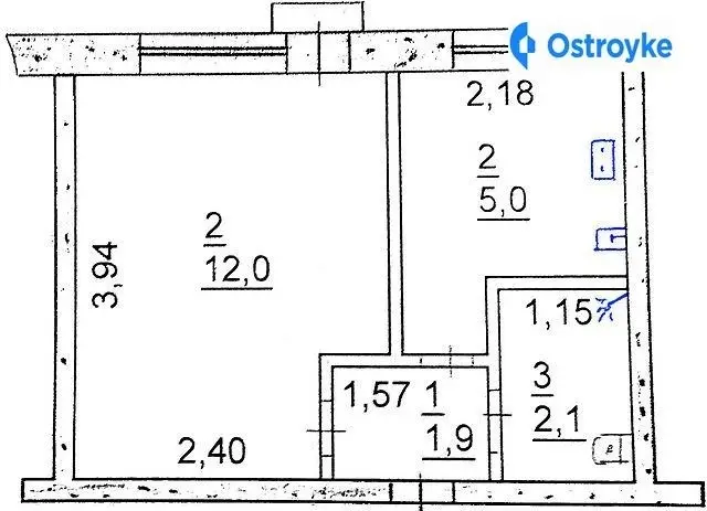 Продаж 1-кімнатної квартири, 23 м², Запоріжжя — фото 4