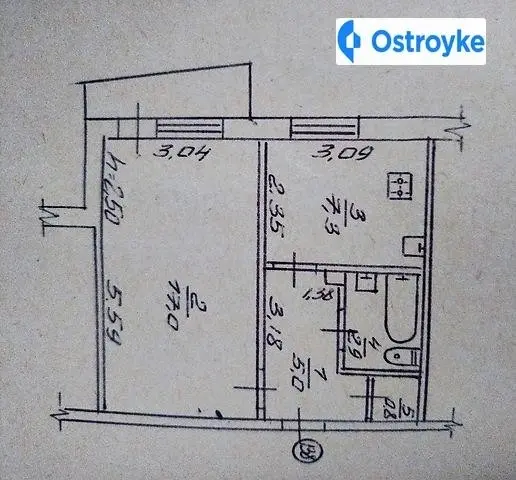 Продаж 1-кімнатної квартири, 33 м², Черкаси — фото 4
