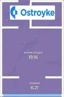 1-комнатная квартира, 33 м², вул. Чехова, Ирпень