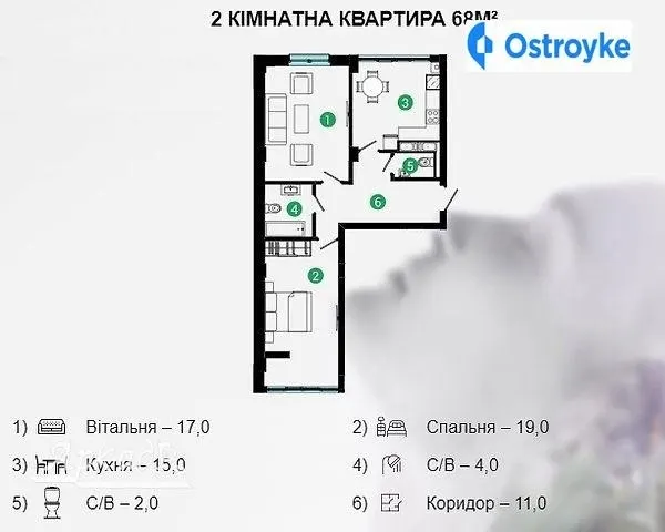 Продаж 3-кімнатної квартири, 72 м², Івано-Франківськ — фото 1
