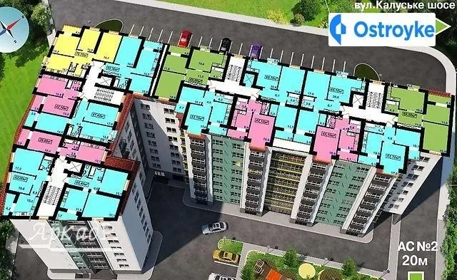 Продаж 1-кімнатної квартири, 39 м², Івано-Франківськ — фото 2