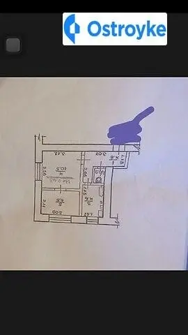 Продаж 1-кімнатної квартири, 28 м², Харків