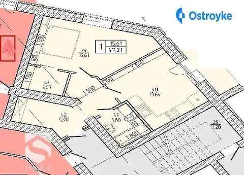 3-кімнатна квартира, 90 м², вул. Сахарова Андрея, Львів