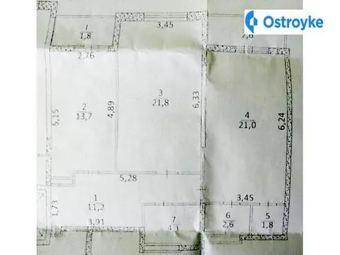 2-комнатная квартира, 81 м², вул. Київська, Тернополь