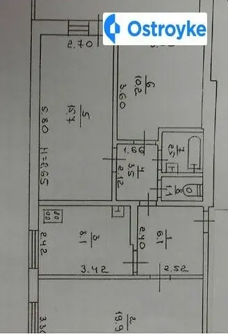 Продаж 3-кімнатної квартири, 70 м², Харків — фото 3
